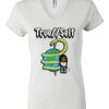 Women's Short Sleeve V-Neck T-Shirt Thumbnail