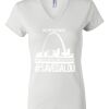 Women's Short Sleeve V-Neck T-Shirt Thumbnail