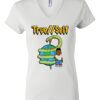 Women's Short Sleeve V-Neck T-Shirt Thumbnail